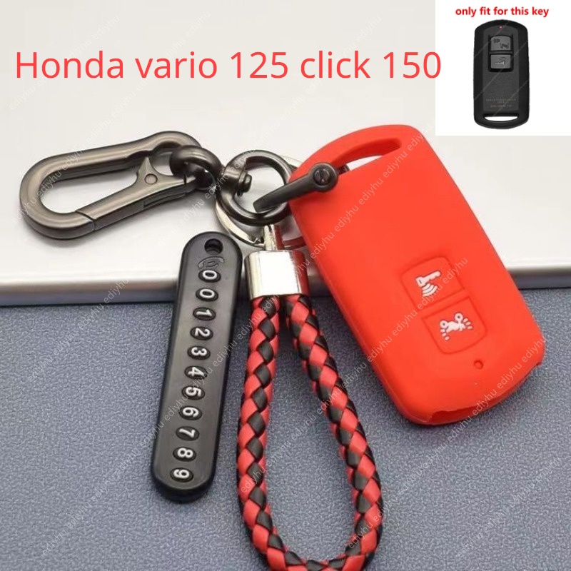 เคสรีโมตกุญแจรถยนต์-2-ปุ่ม-สําหรับ-honda-vario-125-150-click-150-pcx-150-sh125-150-scooter-scoopy-2021-2022-vario-150
