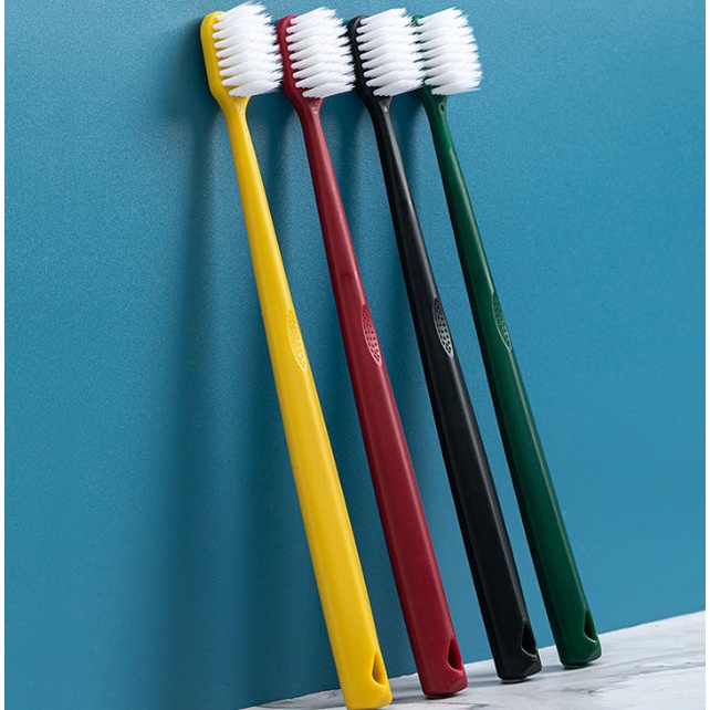 bqb-แปรงสีฟัน-คุณภาพสูง-ผู้ใหญ่-tb-008-นุ่มพิเศษ-สไตล์ญี่ปุ่น-แท่งเดี่ยว-เส้นใย-ทำความสะอาดลึก-นุ่มนวล-สุ่มสี