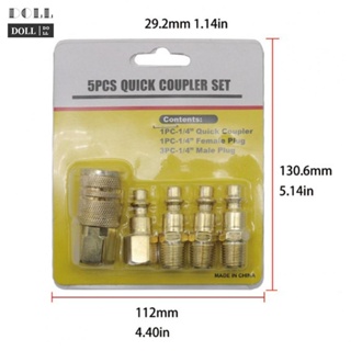 ⭐NEW ⭐Convenient Quick Coupler Kit Air Hose Connector Fittings 1/4 NPT Tools