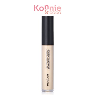 Peripera Double Longwear Cover Concealer 5.5g #01 Pure Ivory.