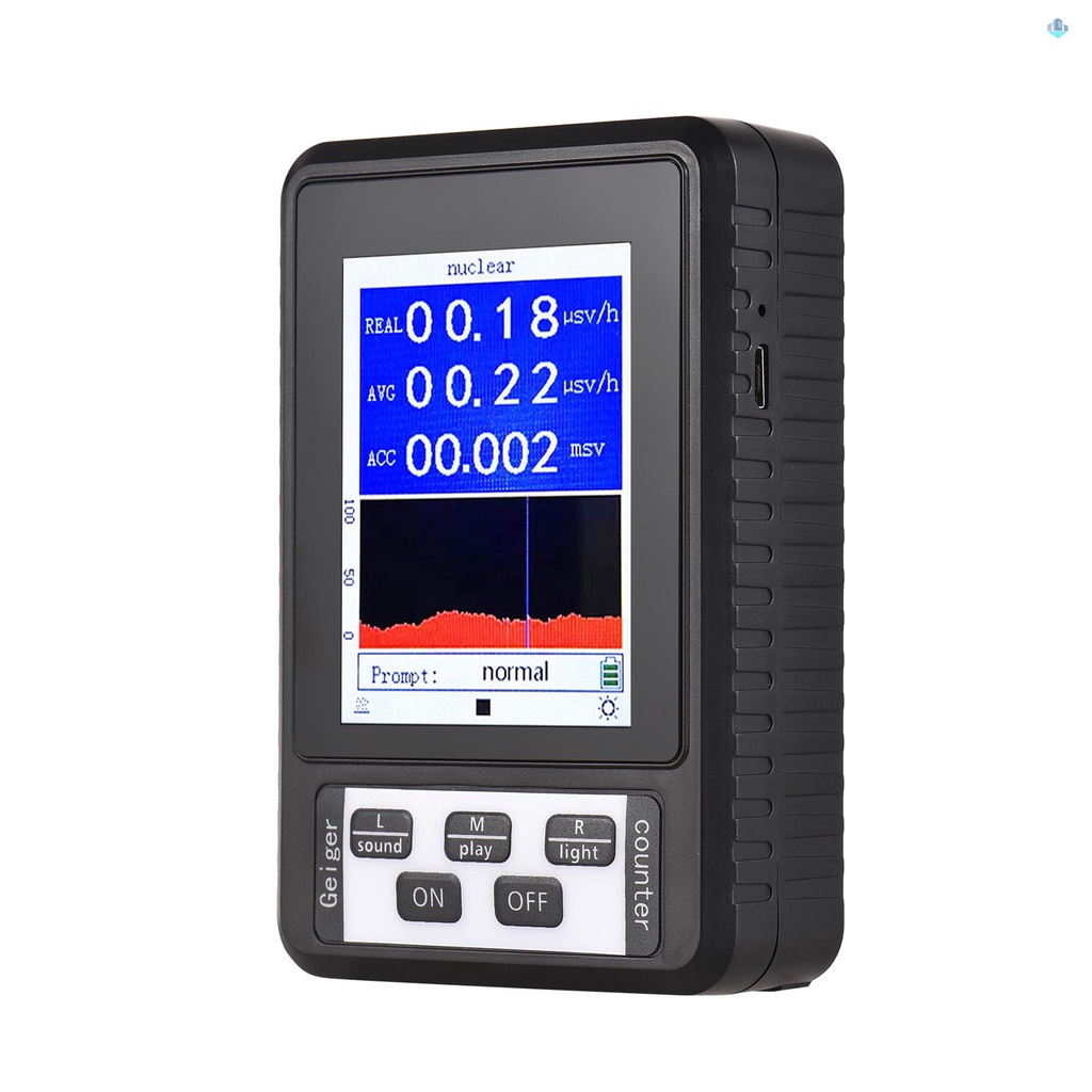 เครื่องตรวจจับรังสีนิวเคลียร์ หน้าจอ LCD ดิจิทัล อเนกประสงค์ ≥ และ X ...