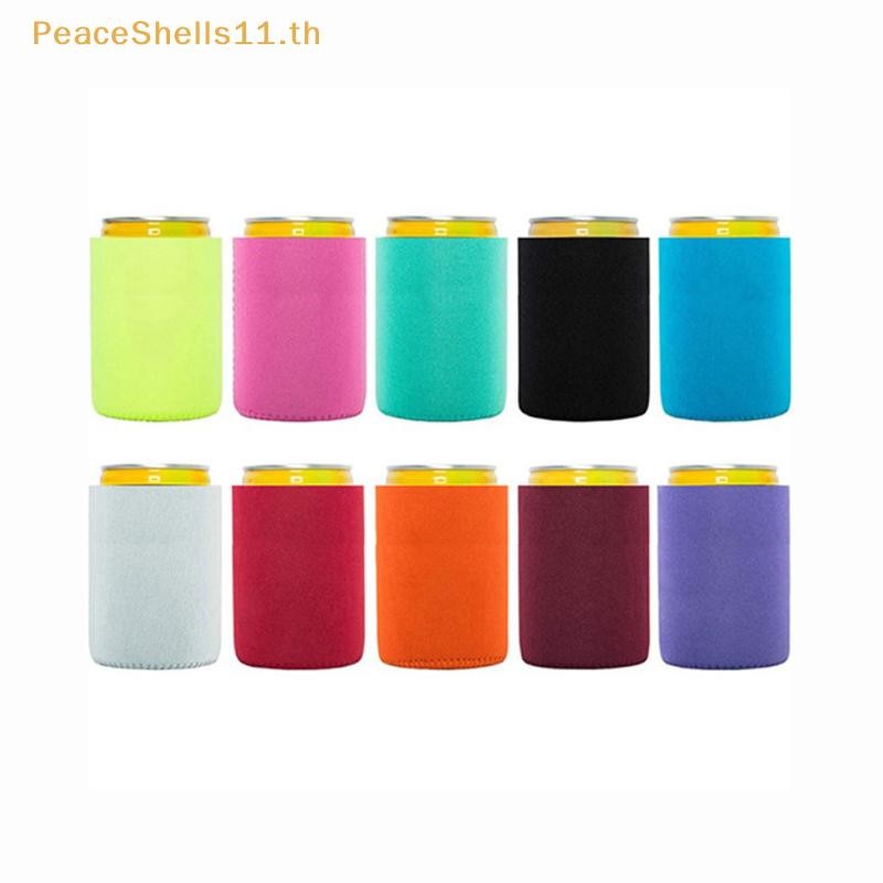 Peaceshells 6 ชิ้นเบียร์สามารถเก็บความเย็น/แขนนุ่มฉนวนผู้ถือแบบใช้ซ้ํา ...