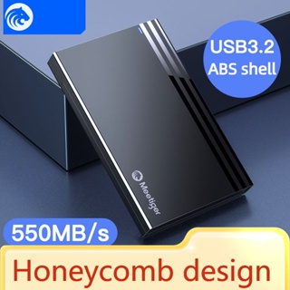 เคสฮาร์ดดิสก์ HDD USB3.2 Type C 2.5 นิ้ว USB3.1 SATA 1 2 3 SSD แบบพกพา สีดํา