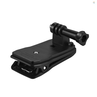 {Fsth} Backpack Strap Cap Clip Mount 360 Degree Rotary Clamp Arm for   7/6/5/4/3+ for Xiaomi Yi Lite 4K + Action Camera
