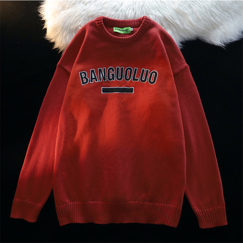 bangouluo-ผลักดันหลัก-เสื้อกันหนาว-พิมพ์ลายโลโก้ตัวอักษร-ด้านหน้า-สวมใส่สบาย-ดูดี-มีสไตล์-jhera-สไตล์-unisex