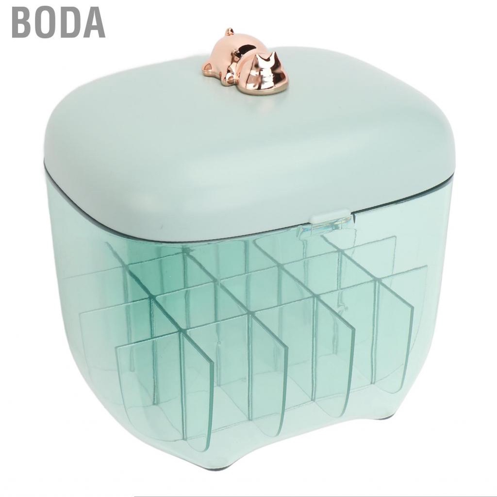 boda-lipstick-holder-dustproof-large-clear-display-storage-stand-with-mirror