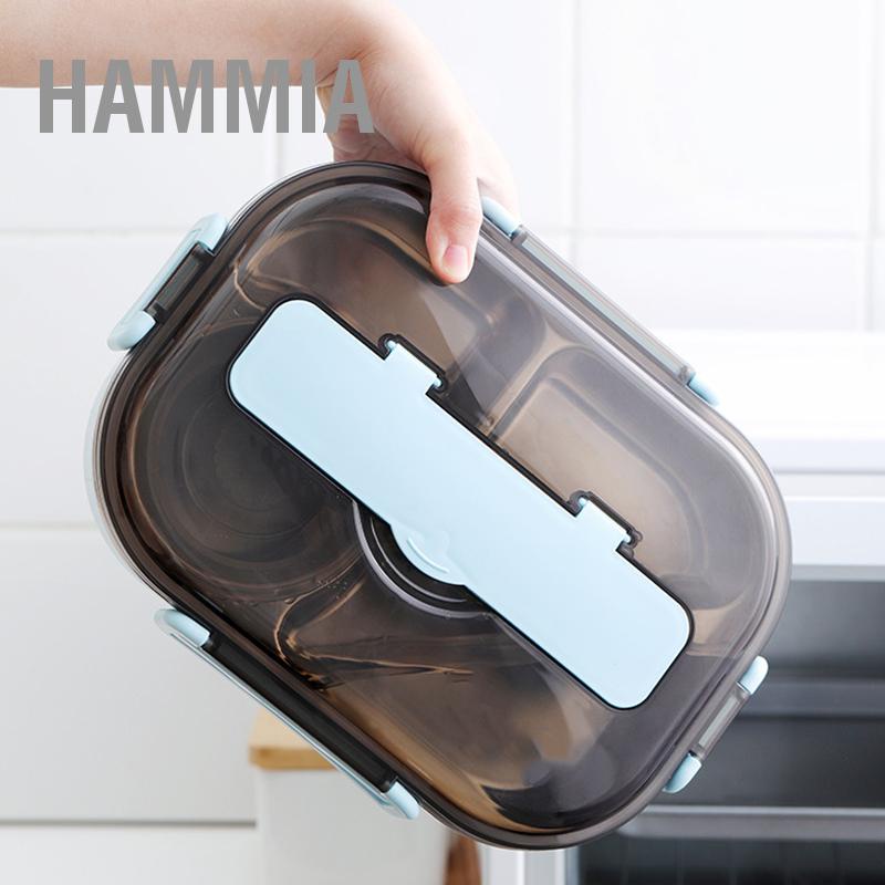 hammia-กล่องข้าว-4-ช่องกล่องเก็บอาหารความจุขนาดใหญ่พร้อมชามซุปสำหรับโฮมออฟฟิศ
