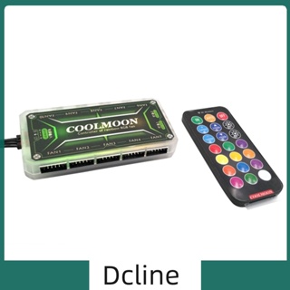 [Dcline.th] Coolmoon RGB รีโมตควบคุม DC12V 5A LED อัจฉริยะ สีสดใส