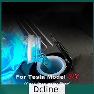 [Dcline.th] ฝาครอบที่ปัดน้ําฝนรถยนต์ กันฝุ่น สําหรับ Tesla Model 3 Y