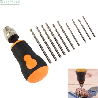 【Big Discounts】Hand Drill Tool Mini 10pcs Small 0.8-3.0mm Drill Bits Portable Premium#BBHOOD