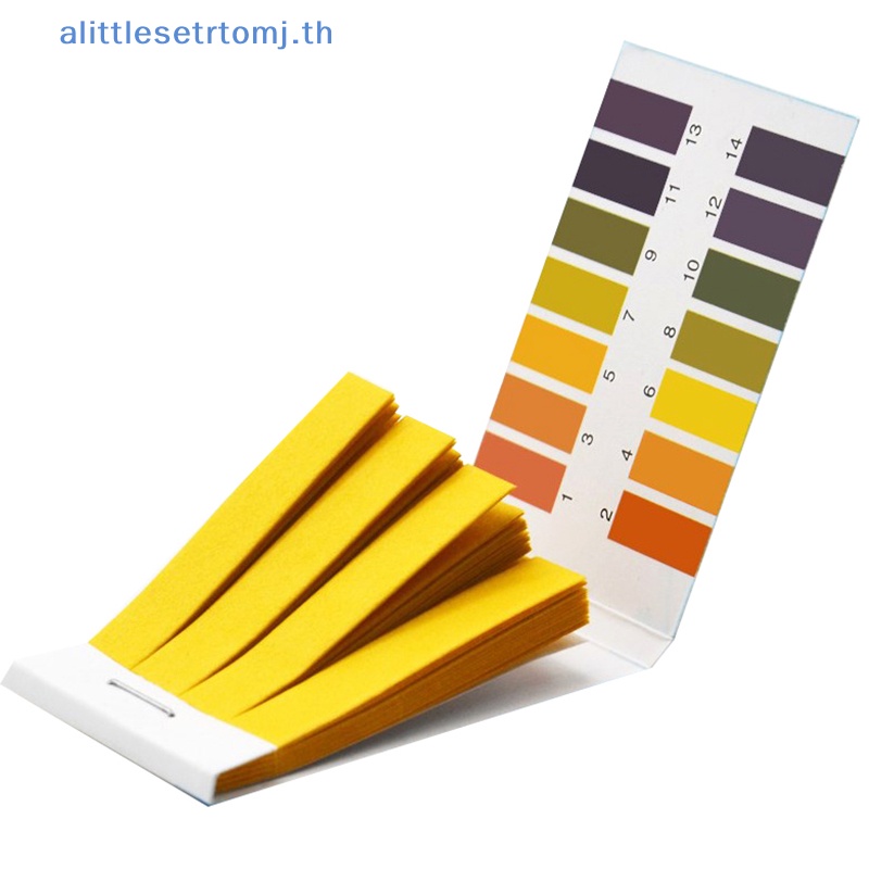 alittlese-แถบกระดาษลิตมัส-ทดสอบค่า-ph-1-14-ค่า-80-แถบ-สําหรับทดสอบความเป็นกรดในดิน