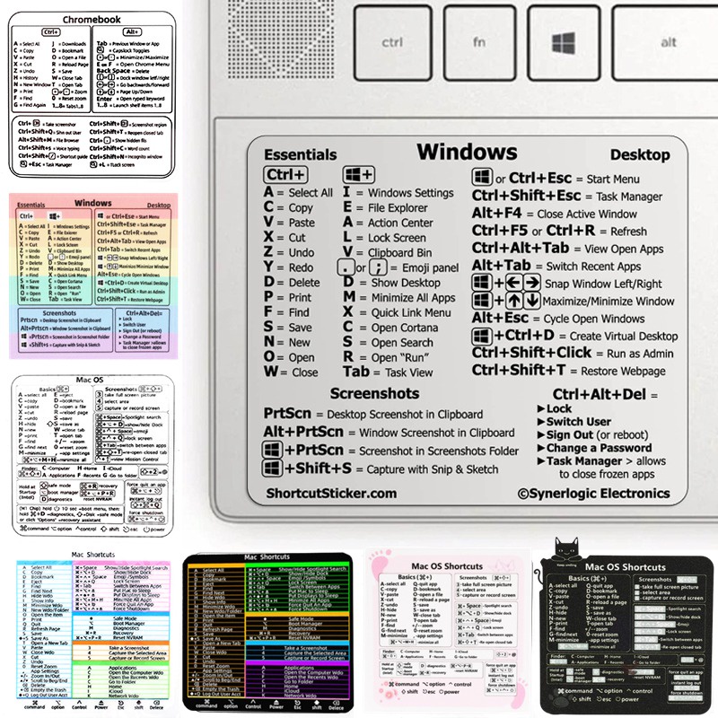 สติกเกอร์แปะคีย์บอร์ด-8-5-ซม-8-5-ซม-มีกาวในตัว-สําหรับ-windows-photoshop-word-excel