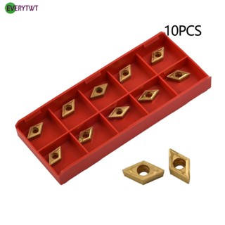 ⭐NEW ⭐Inserts 10Pcs Carbide Lathe Turning Tool Holder Boring Bar Stainless steel