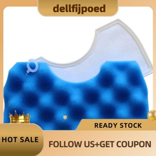 【dellfijpoed】ชุดฟองน้ํากรอง สีฟ้า อุปกรณ์เสริม สําหรับหุ่นยนต์ดูดฝุ่น Samsung Dj97-01040C Series 2 ชิ้น