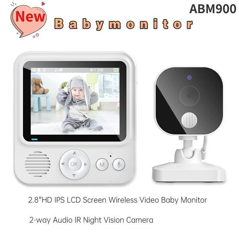 2.8Inch Baby Monitor with Camera and Audio IPS Screen 2X Zoom Babyphones  2-way Talk Night Vision Baby Camera Video Nanny Monitor - AliExpress