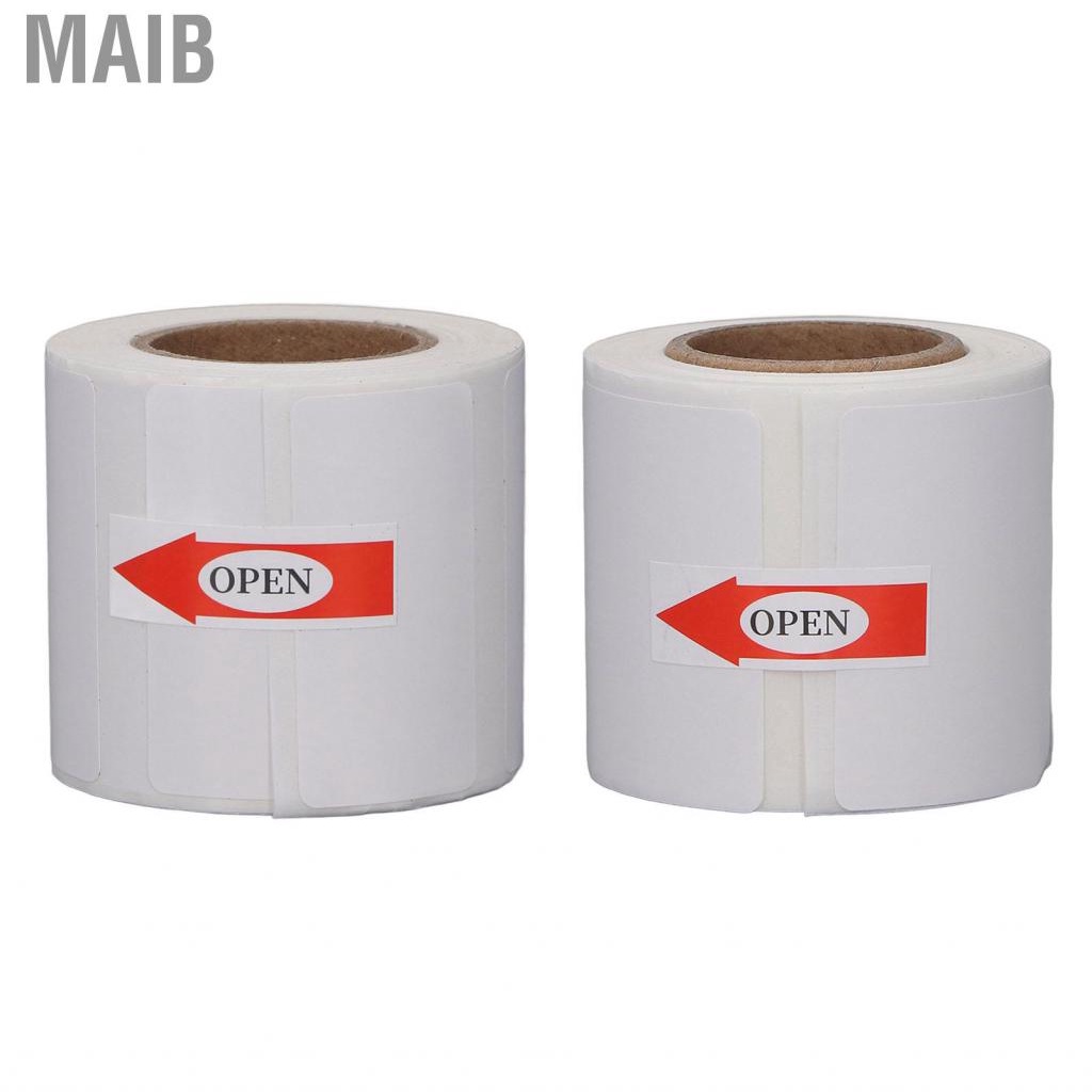 Maib Printing Paper Roll Thermal Label Waterproof Multifunctional Clear Pattern Scratch