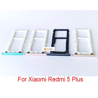 Guoyin- ใหม่ อะแดปเตอร์ถาดซิมการ์ด แบบเปลี่ยน สําหรับ Xiaomi Redmi 5 Plus