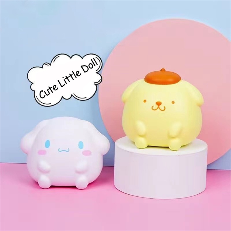 ของเล่นบีบสกุชชี่-รูปการ์ตูนอนิเมะ-sanrio-kuromi-cinnamoroll-ช่วยบรรเทาความเครียด-สําหรับเด็ก