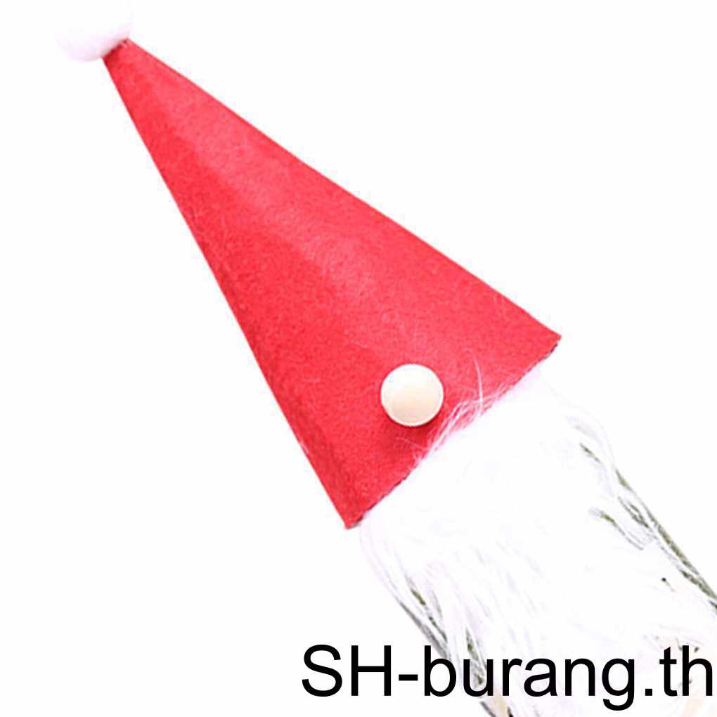 buran-ชุดถุงคลุมขวดไวน์-ลายซานต้าคลอส-ของขวัญคริสต์มาส