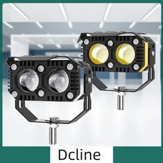 [Dcline.th] ไฟเสริม LED 6000K 12000LM 120W 9-30V 6 โหมด