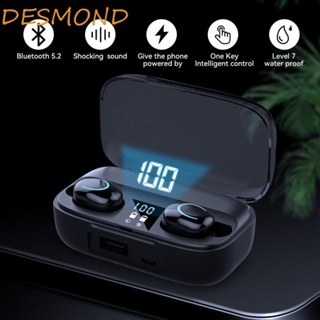Desmond X10 หูฟังบลูทูธไร้สาย X10 สเตอริโอ 3D ตัดเสียงรบกวน ตัดเสียงรบกวน X10 สําหรับเล่นกีฬา