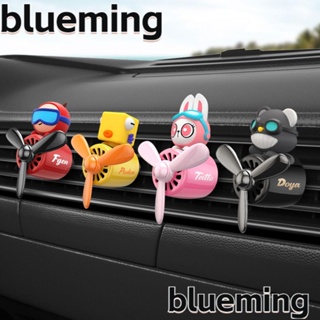 Blueming2 น้ําหอมปรับอากาศ รูปหมีดํา กระจายน้ํา หมุนได้ อุปกรณ์เสริม สําหรับตกแต่งภายในห้องน้ํา