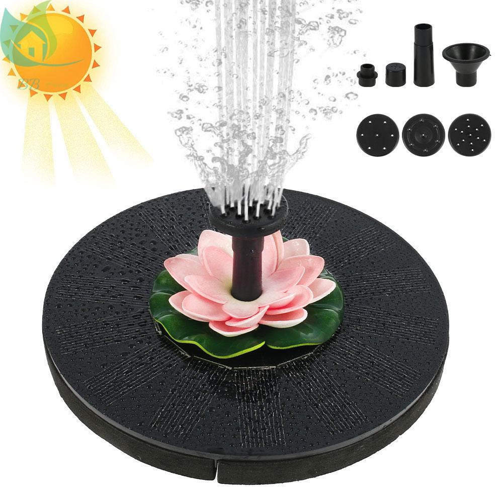 เครื่องปั๊มน้ําพุ-พลังงานแสงอาทิตย์-รูปดอกบัว-สําหรับตกแต่ง-shopqjc0457