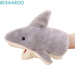 Bernardo ตุ๊กตาหุ่นมือ รูปการ์ตูนฉลาม สวมบทบาท สําหรับครอบครัว