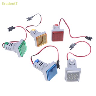 [ErudentT] เครื่องวัดแรงดันไฟฟ้าดิจิทัล LED โวลต์มิเตอร์ แอมมิเตอร์ AC 60-500V 0-100A [ใหม่]