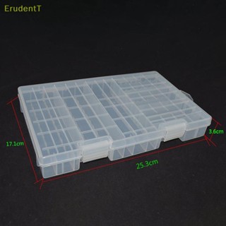 [ErudentT] กล่องเก็บของพลาสติก AAA AA 100 ชิ้น