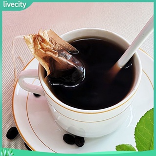 Livecity|  ถุงกรองชากาแฟ แบบหูรูด ใช้ง่าย สะดวก สําหรับบ้าน ห้องครัว ผู้ซื้อเอเชียตะวันออกเฉียงใต้ 200 ชิ้น