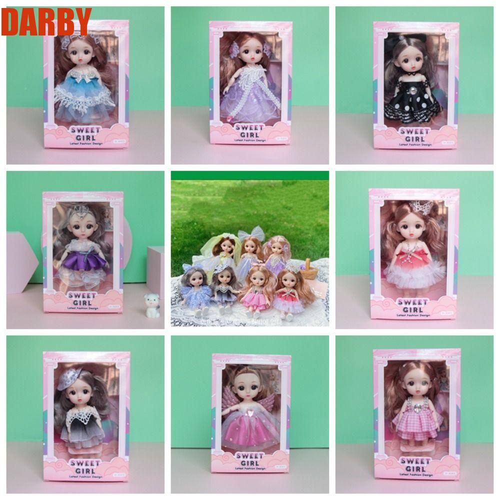 darby-ตุ๊กตา-bjd-ข้อต่อขยับข้อต่อได้-13-ข้อต่อ-3d-diy-ของเล่น-สําหรับเด็กผู้หญิง