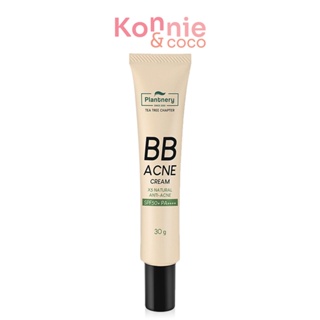 Plantnery Tea Tree BB Acne Sunscreen SPF50+ PA++++ 30g แพลนท์เนอรี่ กันแดดบีบี สำหรับผิวเป็นสิว คุมมัน.