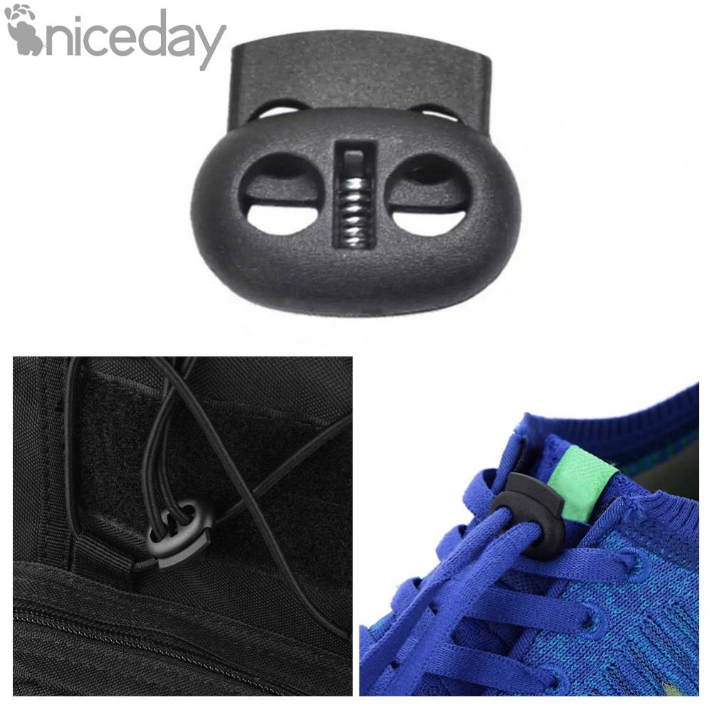 #NICEDAY-5-50 Pieces, Cord Stopper Toggle Drawstring Cord Stop 5mm Cord ...