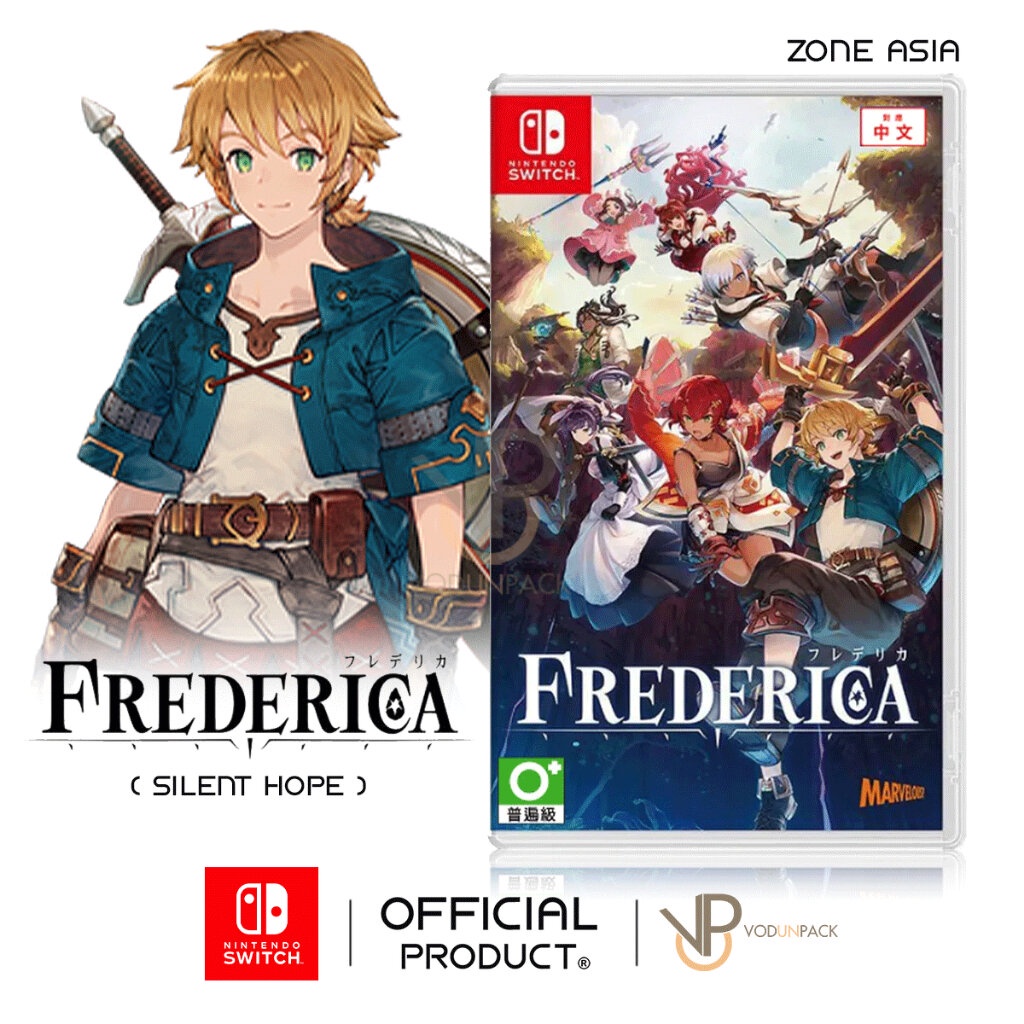 NSW : Frederica (Silent Hope) ปก ASIA(จีน) เกม ภาษาอังกฤษ Nintendo