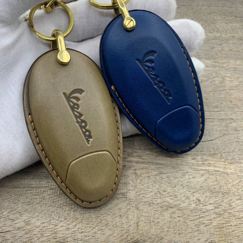 Vespa Genuine Leather Key Case GTS300 New Style Key Protective Case