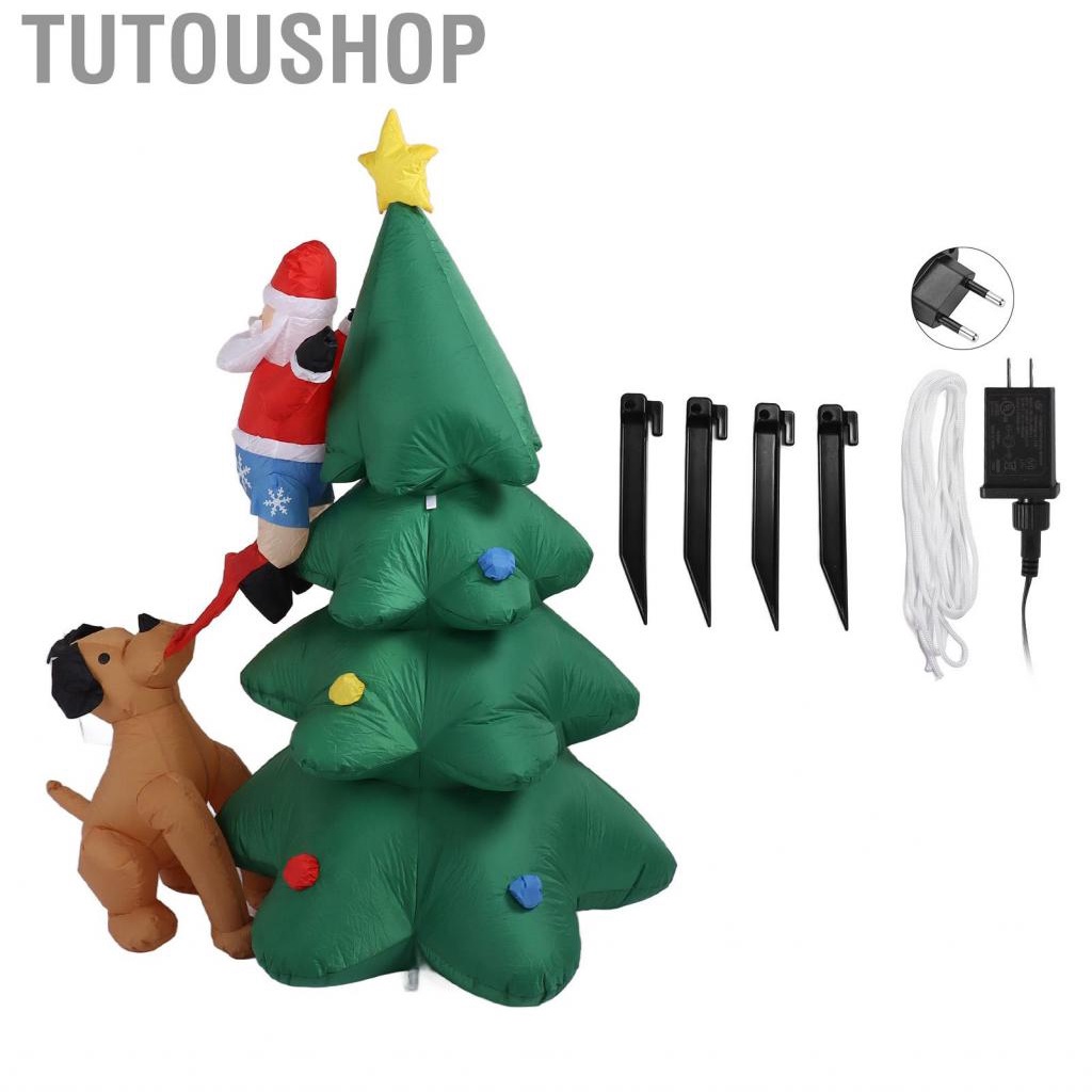 1.8m Inflatables Christmas Tree with and Dog Clearance