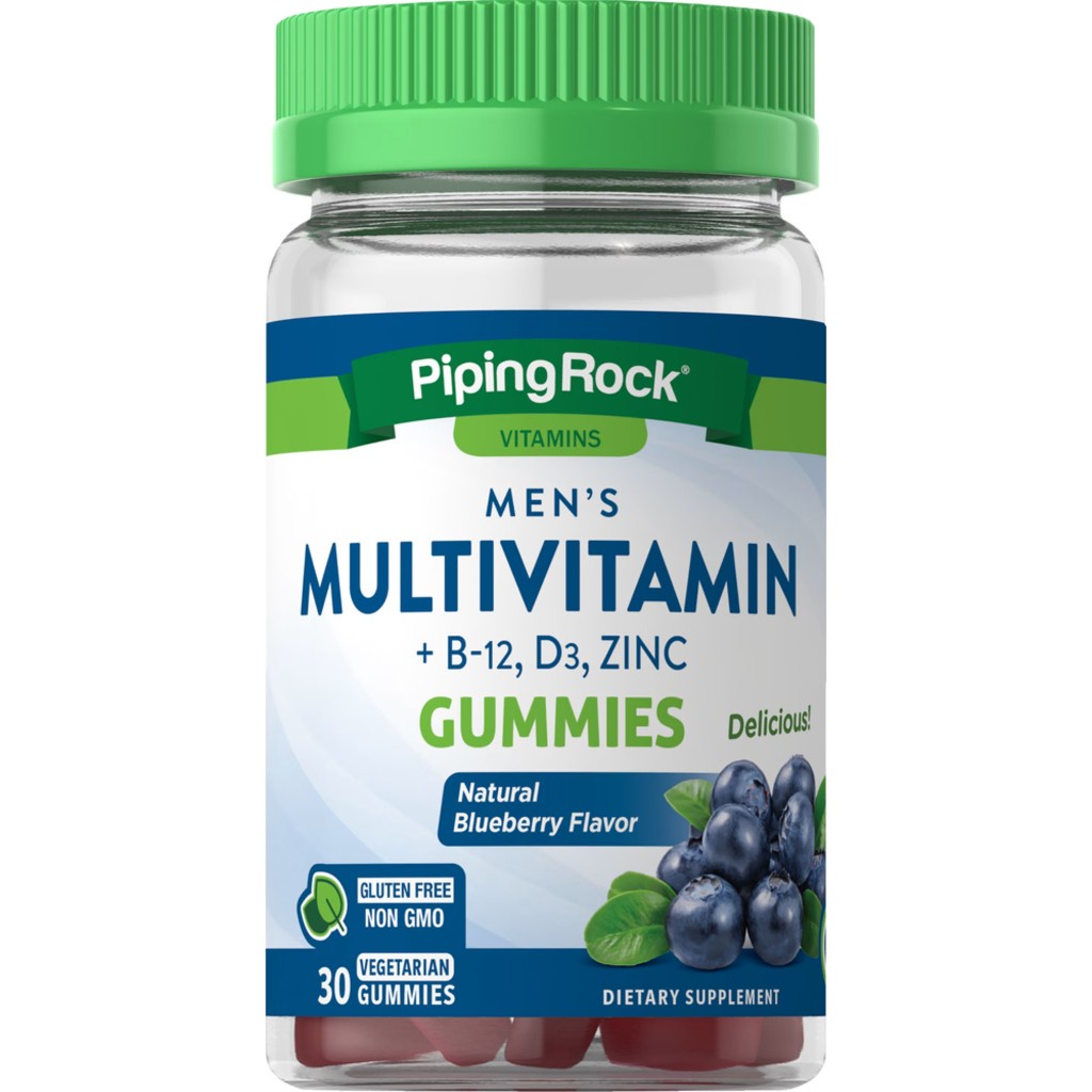 Men's Multivitamin + B12 D3 & Zinc Gummies (30กัมมี่) กัมมี่วิตามินรวม