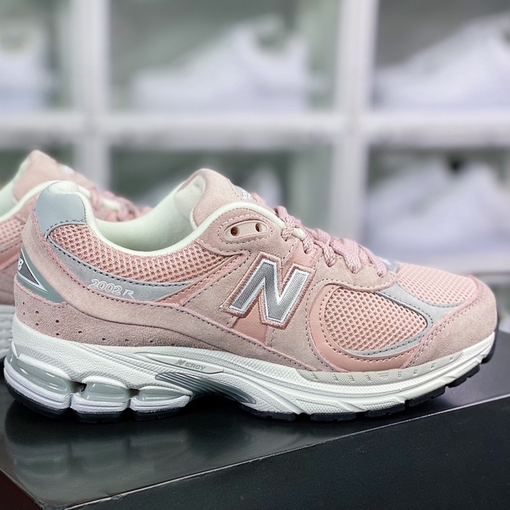 New Balance 2002R Pink Retro Rubber Casual Sport Unisex Running Shoes Sneakers For Men Women