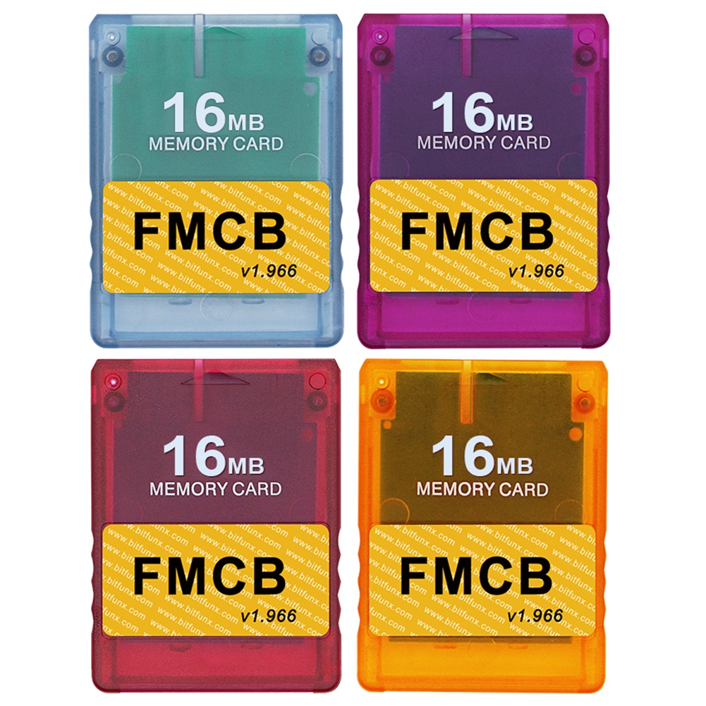 การ์ดหน่วยความจํา 8MB 16MB 32MB 64MB Free Mcboot V1.966 พร้อม OPL ...