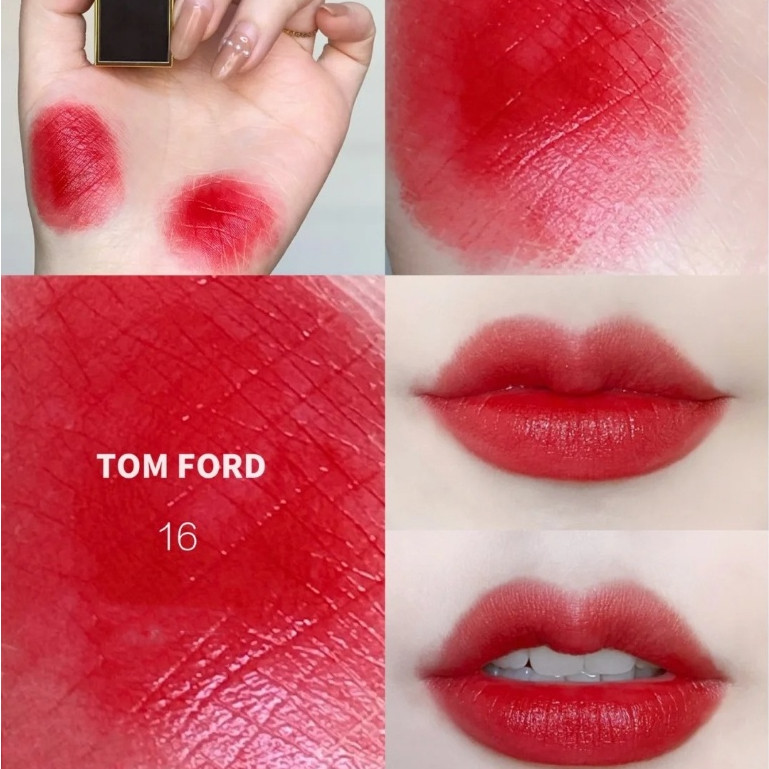 TF Tom ford Lip Color Rouge Satin Matte Thin Tube 1g ลิปสติก ทอม ฟอร์ด ...