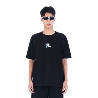 Dcl FUTURE เสื้อยืดคอกลม แขนสั้น ผ้าฝ้าย พิมพ์ลายจักรวาล ทรงหลวม เข้ากับทุกการแต่งกาย แฟชั่นฤดูร้อน สําหรับผู้ชาย