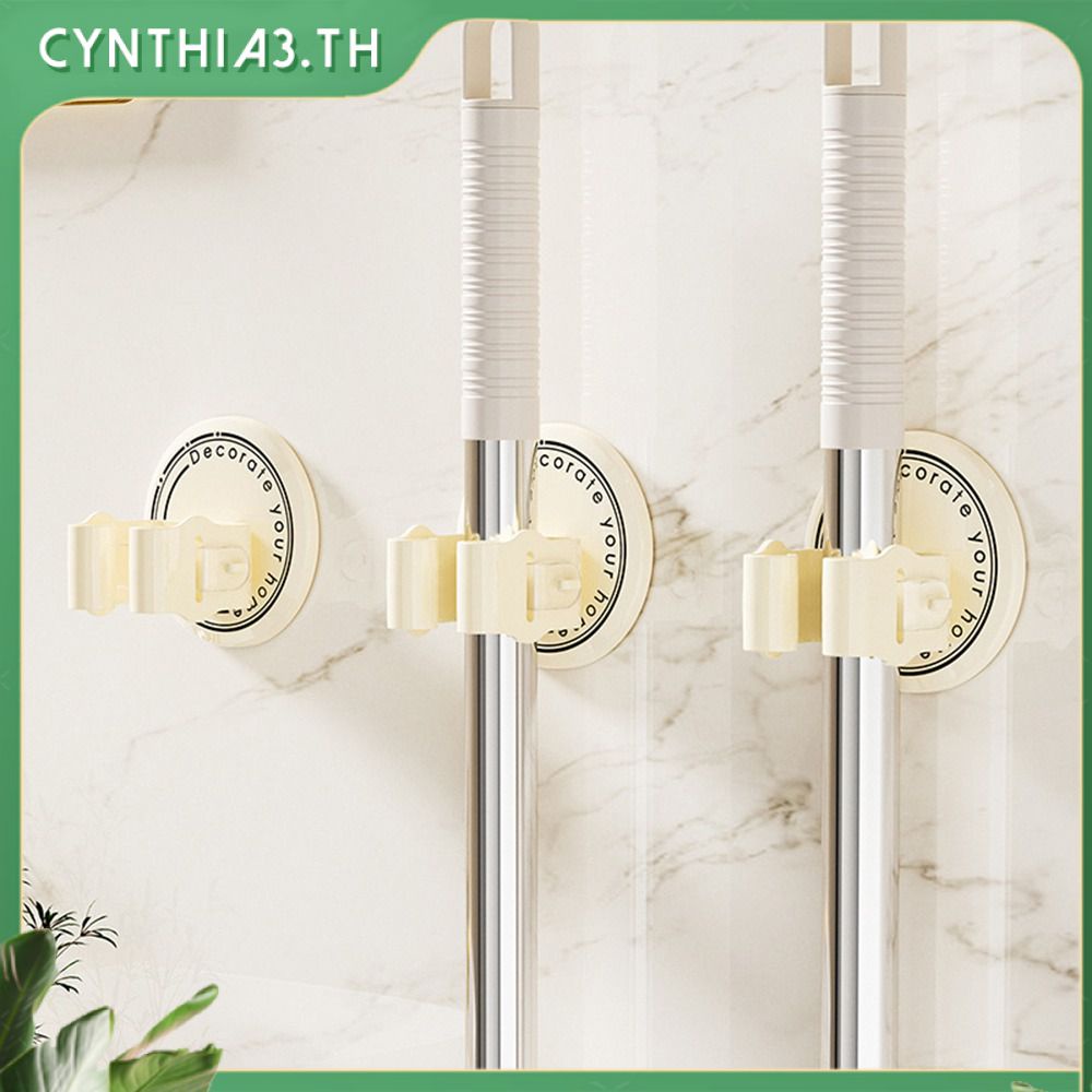 no-trace-โมเดิร์น-minimalist-punch-ฟรี-mop-ในครัวเรือนคลิปติดผนัง-modern-punch-free-mop-ห้องน้ำที่เรียบง่ายที่มีประสิทธิภาพ-traceless-hook-mop-ชั้นวางห้องน้ำ-cynthia