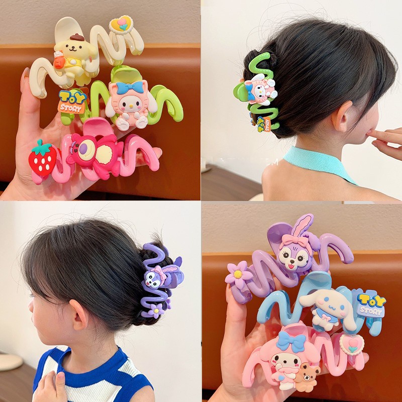 sanrio-ใหม่-กิ๊บติดผม-ลายการ์ตูนสุนัขชินนาม่อน-พุดดิ้งน่ารัก-สําหรับนักเรียนหญิง