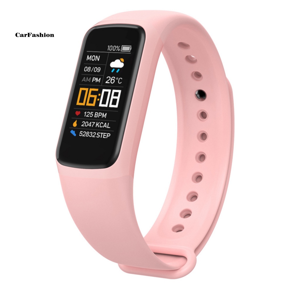 lt-carfashion-gt-c7-สร้อยข้อมืออัจฉริยะ-หน้าจอสัมผัส-กันน้ํา-วัดอัตราการเต้นหัวใจ-ชาร์จได้
