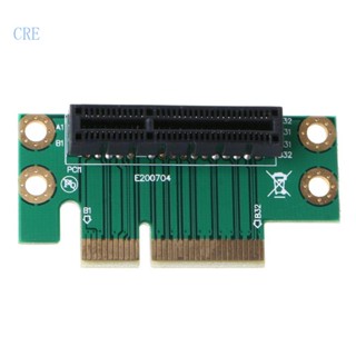 Cre การ์ดอะแดปเตอร์แปลง PCI-E PCI Express 4X PCI E PCIE X1 เป็น X1 ช่อง