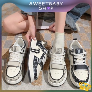 Sweetbaby💋ส่งเร็ว🚚รองเท้าผ้าใบ ส้นหนา แฟชั่นฤดูใบไม้ผลิ และฤดูใบไม้ร่วง สําหรับผู้หญิง 2023