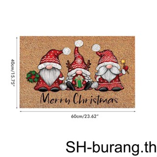 【Buran】พรมปูพื้น ป้องกันการลื่นไถล เหมาะกับเทศกาลคริสต์มาส สําหรับบ้าน ห้องครัว ทางเข้า กลางแจ้ง