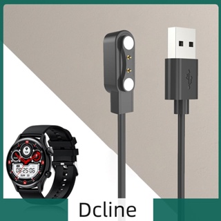 [Dcline.th] สายชาร์จแม่เหล็ก USB 2 Pin 1 เมตร สําหรับ COLMI I30 Smartwatch