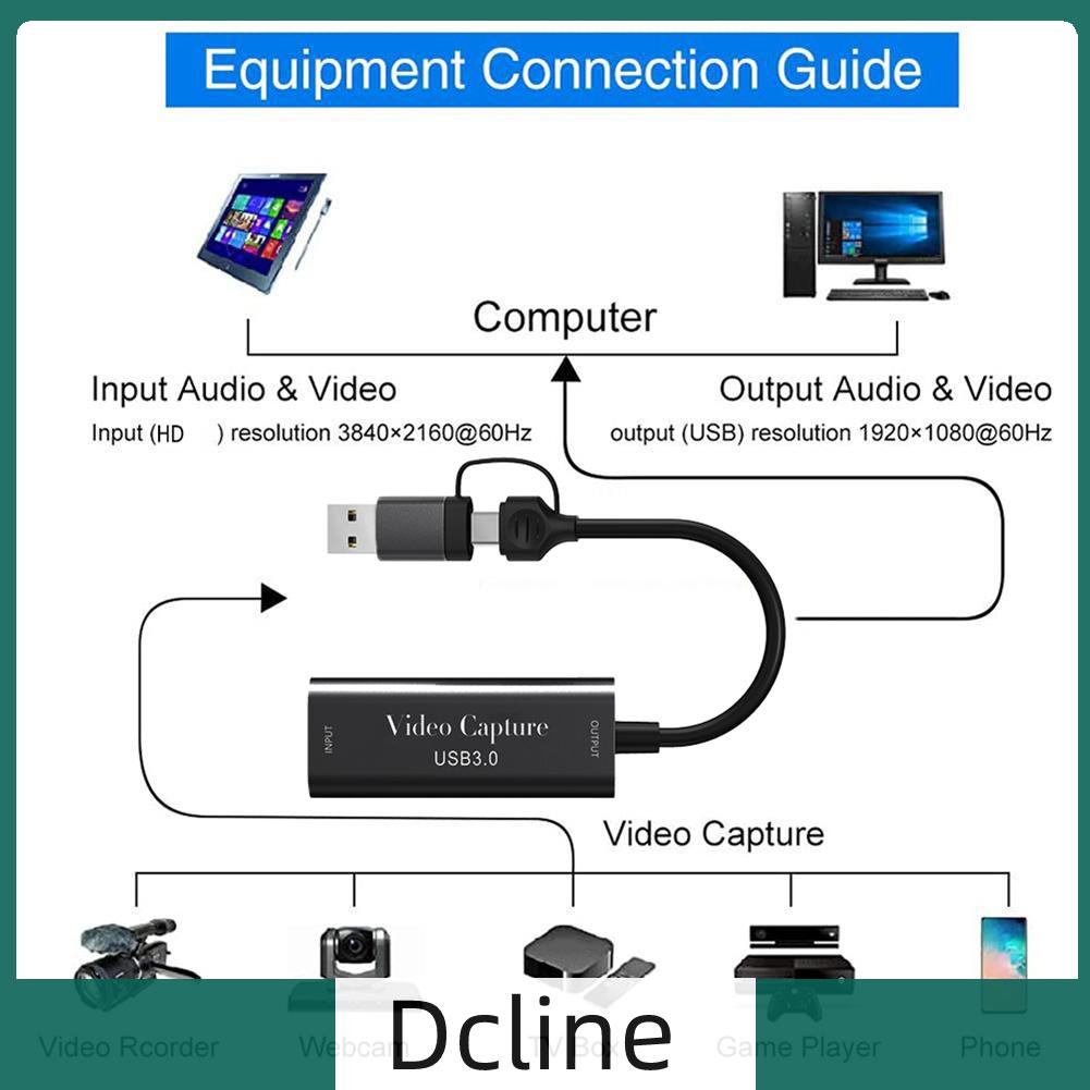 dcline-th-ทีวีวิดีโอ-hd-เป็น-type-c-usb3-0-สําหรับ-youtube-ไลฟ์สตรีมมิ่ง